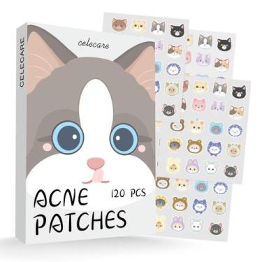 Imagem de Adesivos para acne CELECARE com ácido salicílico, 120 unidades