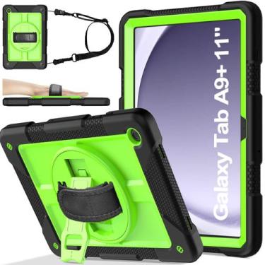 Imagem de Capa BMOUO para Samsung Galaxy Tab A9+ Plus 11" 2023 verde