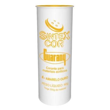 Imagem de Corante Materiais Acrílicos Sintexcor Guarany Amarelo Ouro