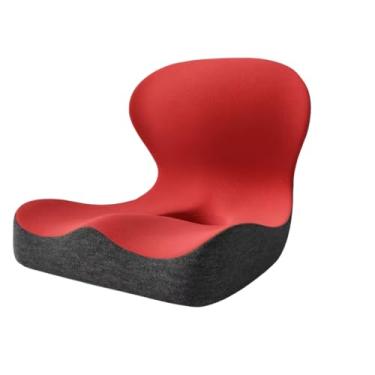 Imagem de Almofada de algodão com memória, encosto de cadeira de escritório, cintura e lindo suporte de quadril para aliviar a dor do cóccix. A almofada de reabilitação de hemorróidas cirúrgicas é adequada para