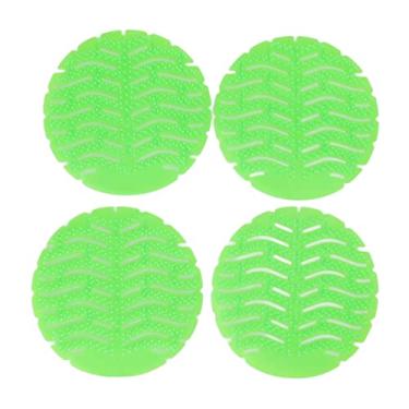 Imagem de ZJchao Desodorizador de Tela Mictório, 4pcs Reduzir o Odor Evitar Respingo Mictório Bolo Almofadas WC Respingo Guarda Urinol Bolos para Homens Banheiro Com Evita Entupimento para
