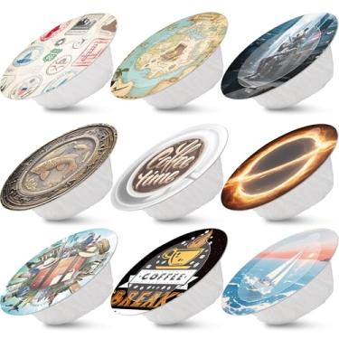 Imagem de SUNYA Filtros de café, pacote com 36 filtros de papel ecológicos em forma de disco para cafeteiras moídas manuais e cafeteiras de gotejamento, com aro largo para tamanhos de copos de 5 a 9 cm. 9