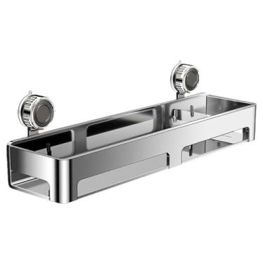 Imagem de Rrlihjgu Prateleiras Para Casa De Banho | Organizador Para Casa De Banho Com | Porta-Sem Perfuração | Para Quarto Cozinha Decoração Apartamento Dormitório Hotel Shampoo Esponja