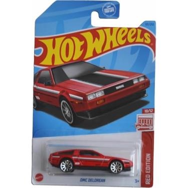 Imagem de Hot Wheels DMC Delorean, Red Edition 10/12 [red] 101/250