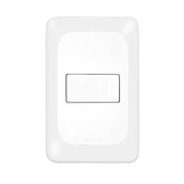 Imagem de Interruptor Pial Pop 1 Tecla Paralelo com Placa 4X2 - HDL