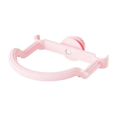 Imagem de predolo Suporte para gaiola de pássaros, poleiro para exercícios, canários, suprimentos para presentes, periquitos, acessórios leves para gaiolas, suporte, Rosa