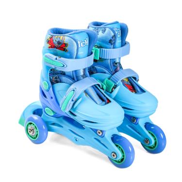 Imagem de Patins Infantil STITCH 2 em 1 Tamanho 28-31 – Brink+