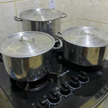 Imagem de Jogo de Panela Industrial Restaurante N24/26/28 Hotel Feijoada