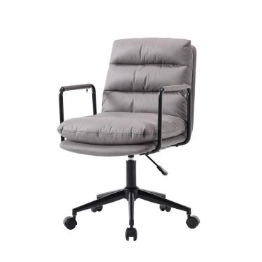 Imagem de Cadeira Escritório Arizona Rivatti Pu Cinza Base Preto