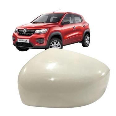 Imagem de Capa Retrovisor Renault Kwid 2017 18 19 20 21 22 23 24 25 26 Capa Lisa