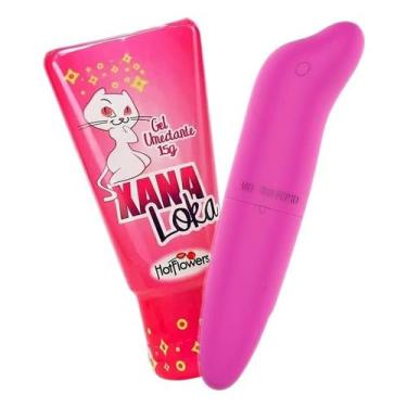 Imagem de Kit Fetiche Casal Prazer Intenso Vibrador Golfinho e Gel Estimulante F