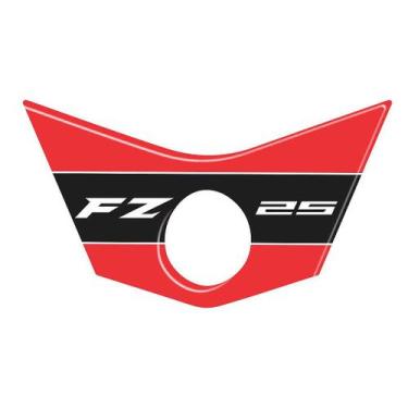 Imagem de Adesivo Protetor Tank Pad Fz25 2017 a 2020 Compatível Rabeta Resinado 