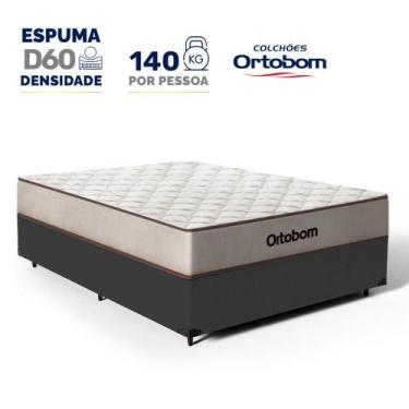 Imagem de Cama Box com Colchão de Espuma D60 Double Face Force Dream Ortobom Cas