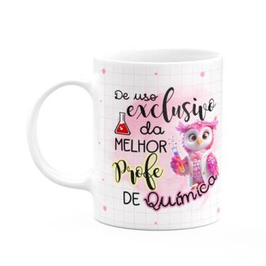 Imagem de Caneca - Uso exclusivo da melhor professora de química - JPS INFO