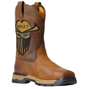 Imagem de ARIAT Bota de trabalho masculina Rebar Flex Western Venttek Incognito, Dark Earth, 8 Wide