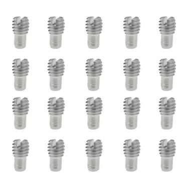 Imagem de Briny River 20 peças de parafuso de fixação de agulha para máquina de bordar KF230240 compatível com Barudan