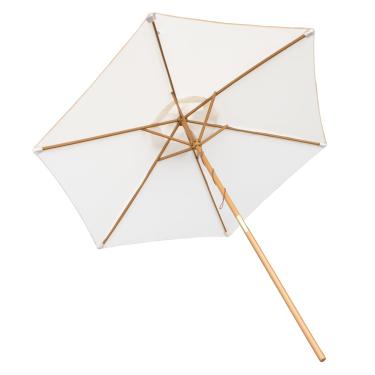 Imagem de Guarda Sol Ombrelone em Madeira 2,4M Bege