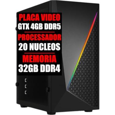 Imagem de PC GAMER GTX 4GB DDR5, XEON 20 NUCLEOS, SSD 480GB, 32GB DDR4 (16GB DDR4)