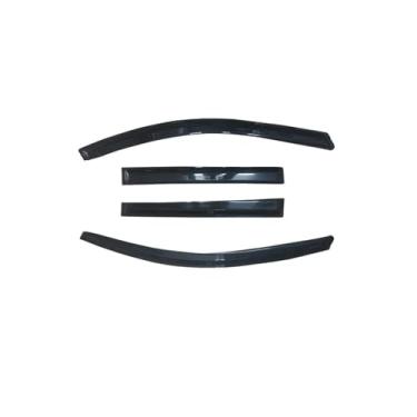 Imagem de GRJQRKHZ Defletor de janela lateral do carro para c&hevrolet Traverse 2018-2022 Weathershied viseira de porta vento sol proteção chuva janela lateral defletores de vento