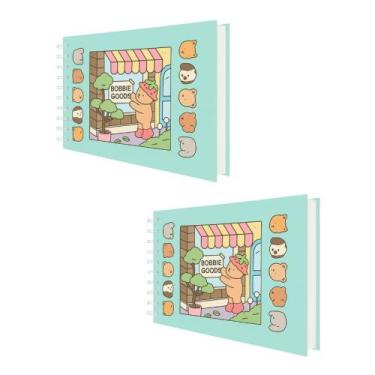 Imagem de Kit 2 Livro de Colorir com 48 Páginas - Mimi, Verde, Verde