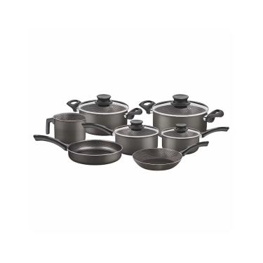 Imagem de Jogo Panelas Alumínio 7 Peças Paris Grafite Tramontina