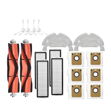 Imagem de Compatible With Accessories Dreame Bot D10 Plus RLS3D Robot Vacuum Cleaner Hepa Filter Mop Main Side Brush Dust Bag Replacement Parts(Clear)