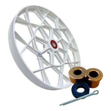 Imagem de Polia Agitador Tanquinho Colormaq LCM 9kg 10kg 13kg 15kg com Kit Bucha