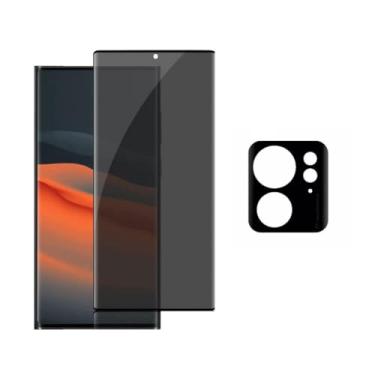 Imagem de Kit Película Privacidade e Pelí Câmera P/Moto Edge 40 Neo