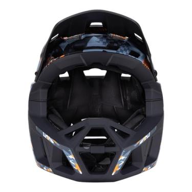 Imagem de Vaveren Capacete de mountain bike, boné respirável com ventilação e absorção de choque confortável para ciclismo, Azul Escuro