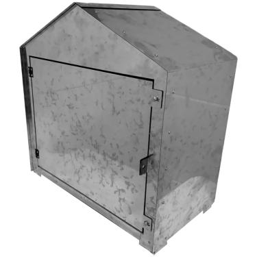 Imagem de Tronqueira 45x45x25 Casa Para Exu E Pomba Gira Sem Pintura