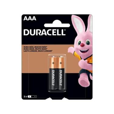 Imagem de Pilha Alcalina Duracell Palito AAA c/ 2