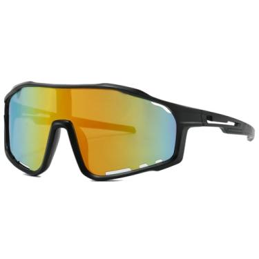 Imagem de Óculos de Sol Femininos para Ciclismo de Estrada, Modelo Monobloco, Populares para Esportes ao Ar L