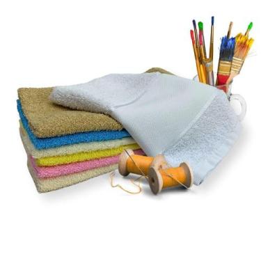 Imagem de Kit 5 Lavabos Felpudas Para Bordar Ponto Russo Sortidas - Dugu