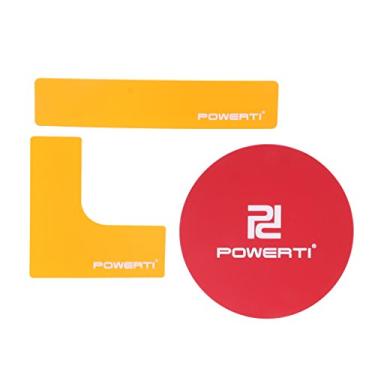 Imagem de Luzhengyang Conjunto de linhas de marcador de quadra, adesivos coloridos para basquete, tênis, futebol e material de poliuretano