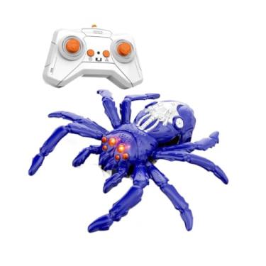 Imagem de YIJU Aranha escaladora eletrônica recarregável, brinquedo de animal com controle remoto para crianças de 3 a 8 anos.