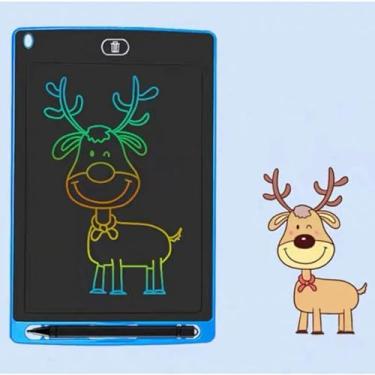 Imagem de KIT 3 Tablet Infantil Lousa Mágica LCD 8,5 Poles para Escrita e Desenho