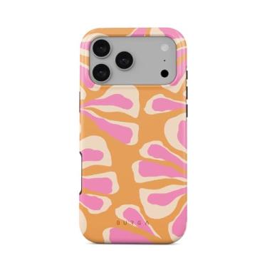 Imagem de BURGA Capa de telefone para iPhone 17 Pro Max - bonita, moderna, estética, capa de telefone padrão, proteção rígida - serve para Apple iPhone 17 Pro Max capa para mulheres e homens