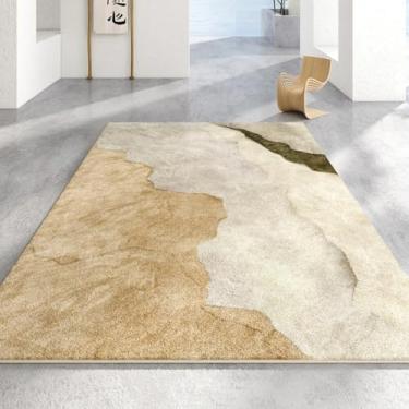 Imagem de Tapete de decoração de quarto de luxo, carpete grande para sala de estar, lavável, macio, antiderrapante (200x250 cm/K)