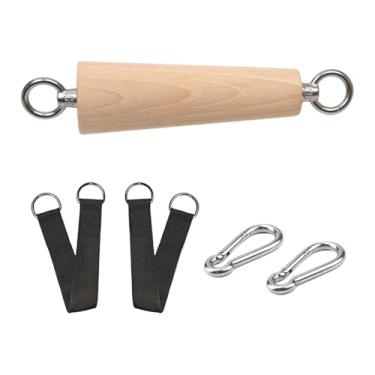 Imagem de kowaku na barra fixa, puxada na polia alta, barra de musculação, para escalada, fortalecimento dos músculos costas e dos braços, 17cmx5.5cm