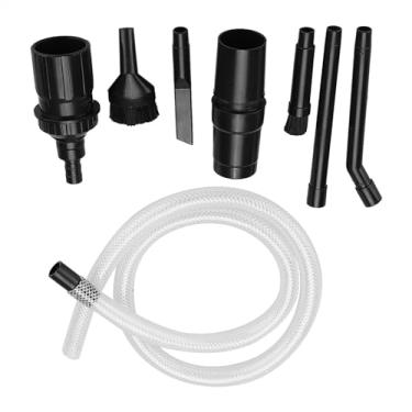 Imagem de Alomejor Kit de Limpeza de Carro, Kit de Micro Limpeza de 9 Unidades, Acessórios de Aspirador de pó para Espaços Pequenos, Com 9 Ferramentas Especiais para Teclado de Computador, Oficina