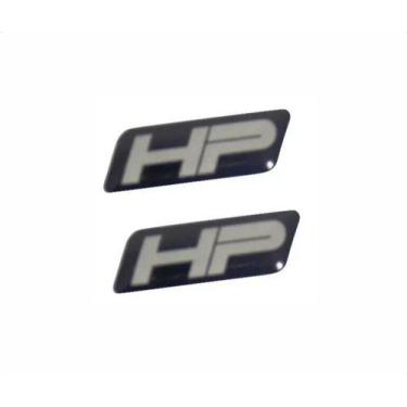 Imagem de Par De Adesivos Resinado Compatível Com Hp 2,5x0,9 Cms Res13 - SPTS