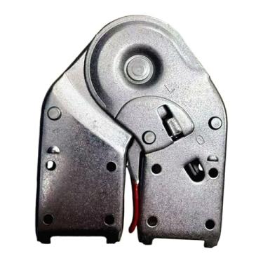 Imagem de Ｂｅｓｇａ Dobradiça de escada com trava, peça de alumínio para reparo de escadas, ajustável em 35°, 105° e 180°, para uso doméstico e externo, 13.5 Cm X 16 Cm