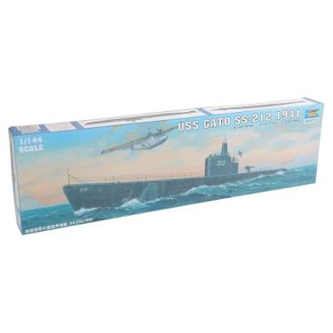 Imagem de Submarino USS Gato SS-212 1941 Kit Trumpeter - 1/144 Plastimodelismo