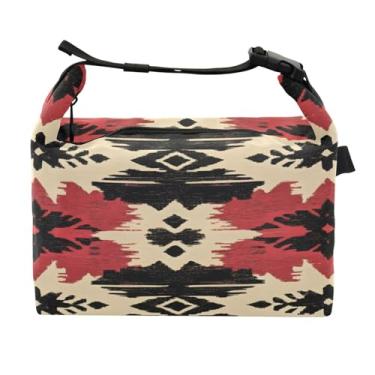 Imagem de STAYTOP Lancheira de malha nativa americana com fivela de alça, lancheira isolada para meninos e meninas, lancheira térmica para trabalho escolar