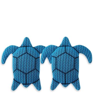 Imagem de JULMELON Absorvedor de sujeira para banheira de hidromassagem, pacote com 2 unidades de spa para eliminação de sujeira de tartarugas reutilizáveis, esponja absorvente de óleo, filtro flutuante de