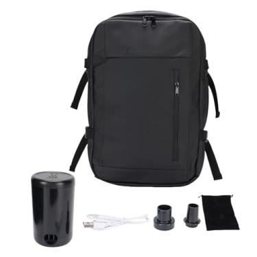 Imagem de XUXHOU Mochila a Vácuo, Bolsa de Compressão para Laptop de Viagem 35L, Mochila Casual à Prova de Respingos para Faculdade de Negócios Unissex