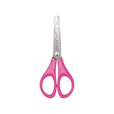 Imagem de Tesoura Jacare Soft Stainless 13cm Maped Rosa