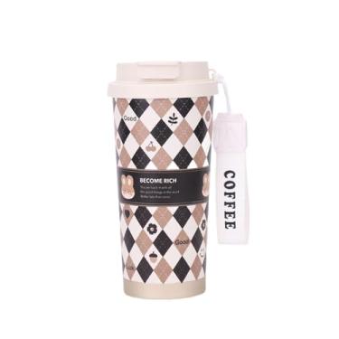 Imagem de Bothyi Copo térmico de viagem, garrafa de água reutilizável e portátil, garrafa de água isolada para viagens, escritório, academia, caminhadas e atividades