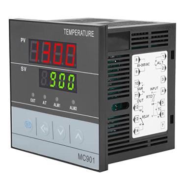 Imagem de Cosiki MC901 Controlador de Temperatura Digital PID Saída SSR de relé de Alta Sensibilidade para Controle de Temperatura Preciso para Uso Industrial