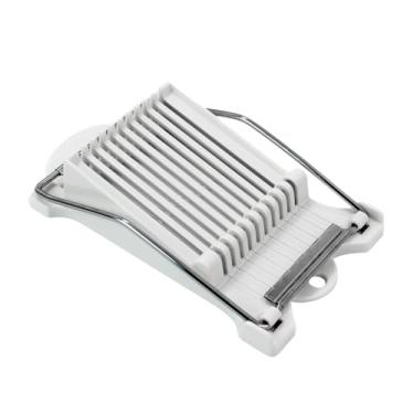 Imagem de Fatiador de Alimentos com 10 Fios em Aço Inoxidável para Presunto, Queijo, Frutas e Ovos